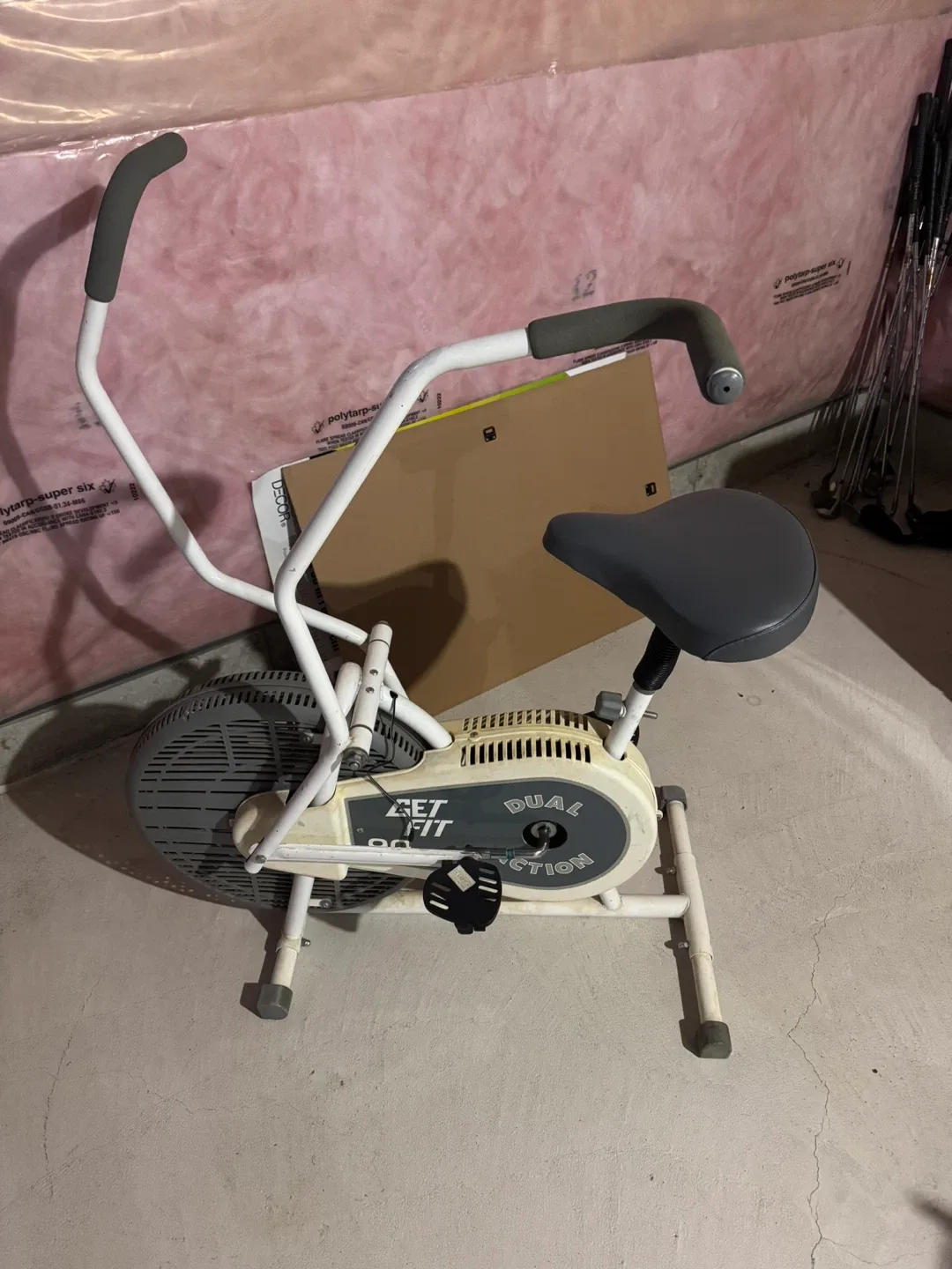 Get Fit Dual Action Exercise Bike