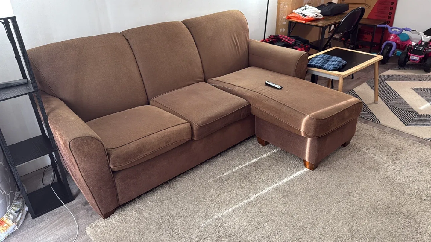 Brown Sectional Sofa