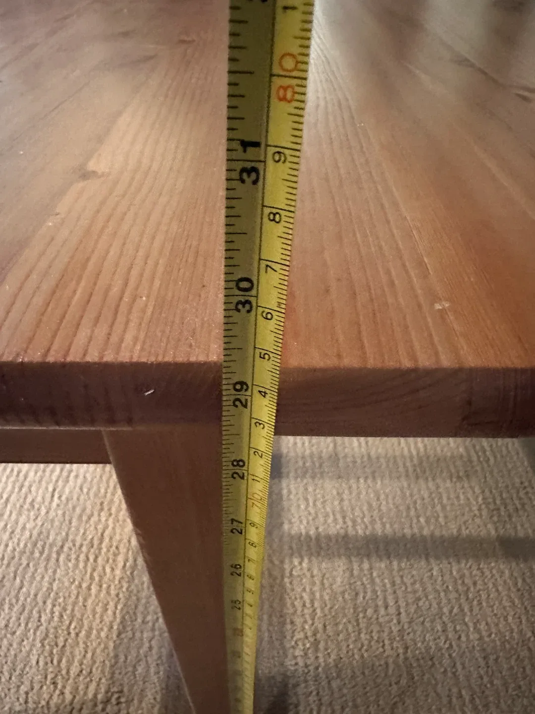 Wooden Drop Leaf Table - 46" x 31" image indicator(4)