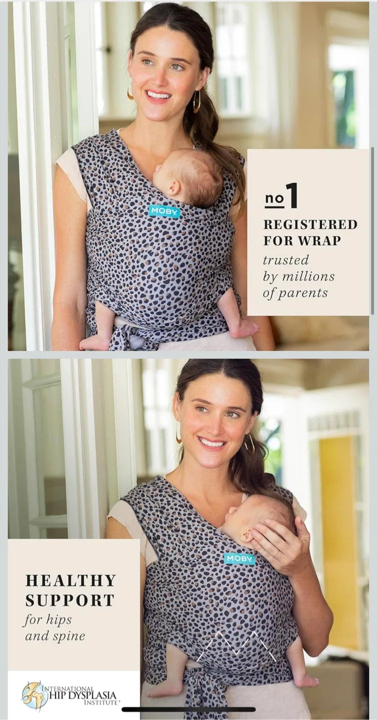 Moby Wrap - Newborn to Toddler Carrier image indicator(2)