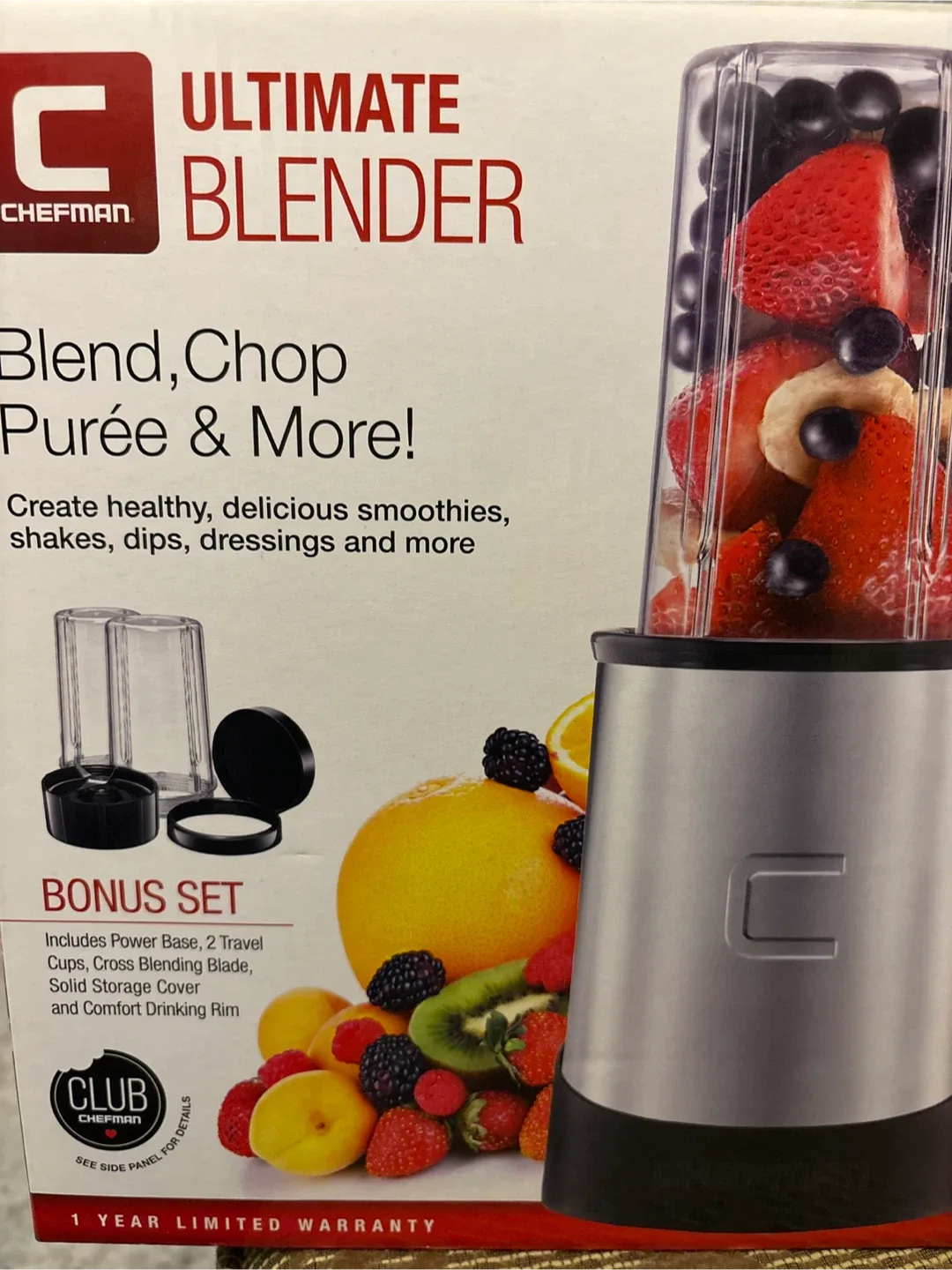 Chefman Ultimate Blender - Like New!