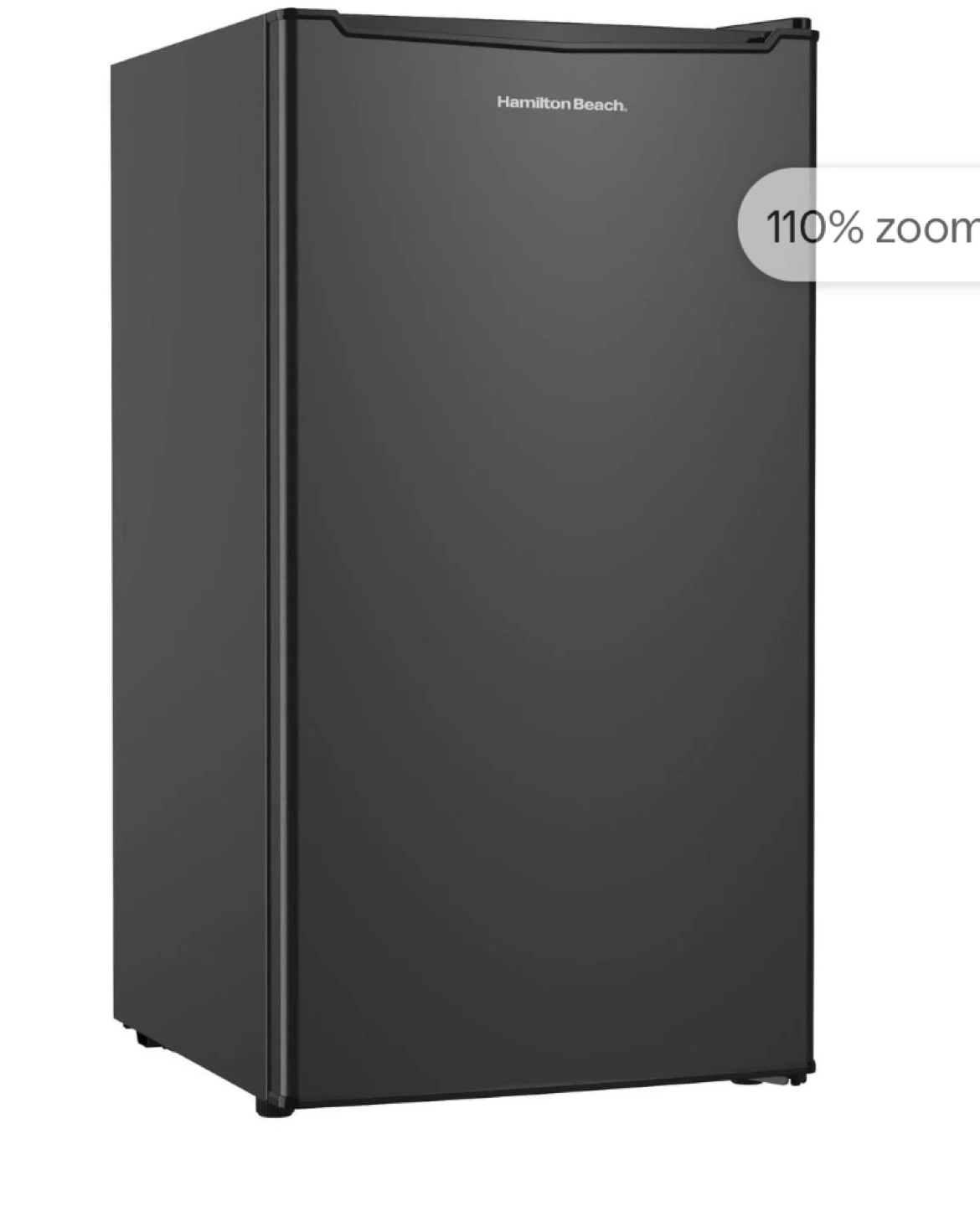 Hamilton Beach Black Mini Fridge