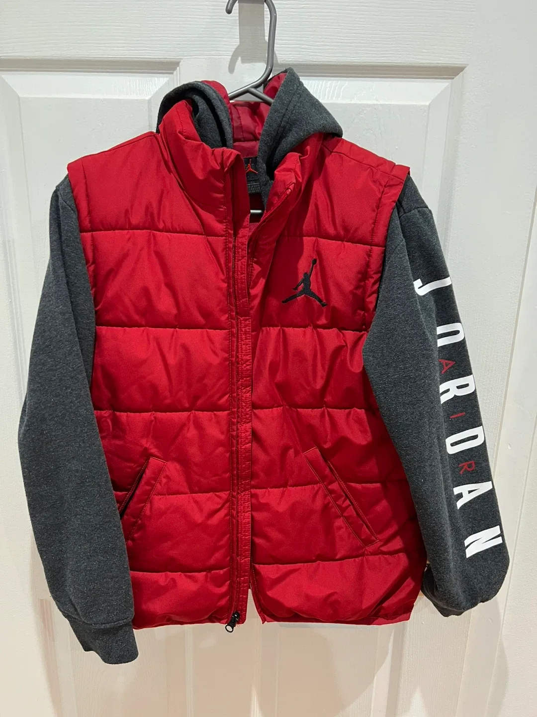 Youth Jordan Puffer Vest Hoodie