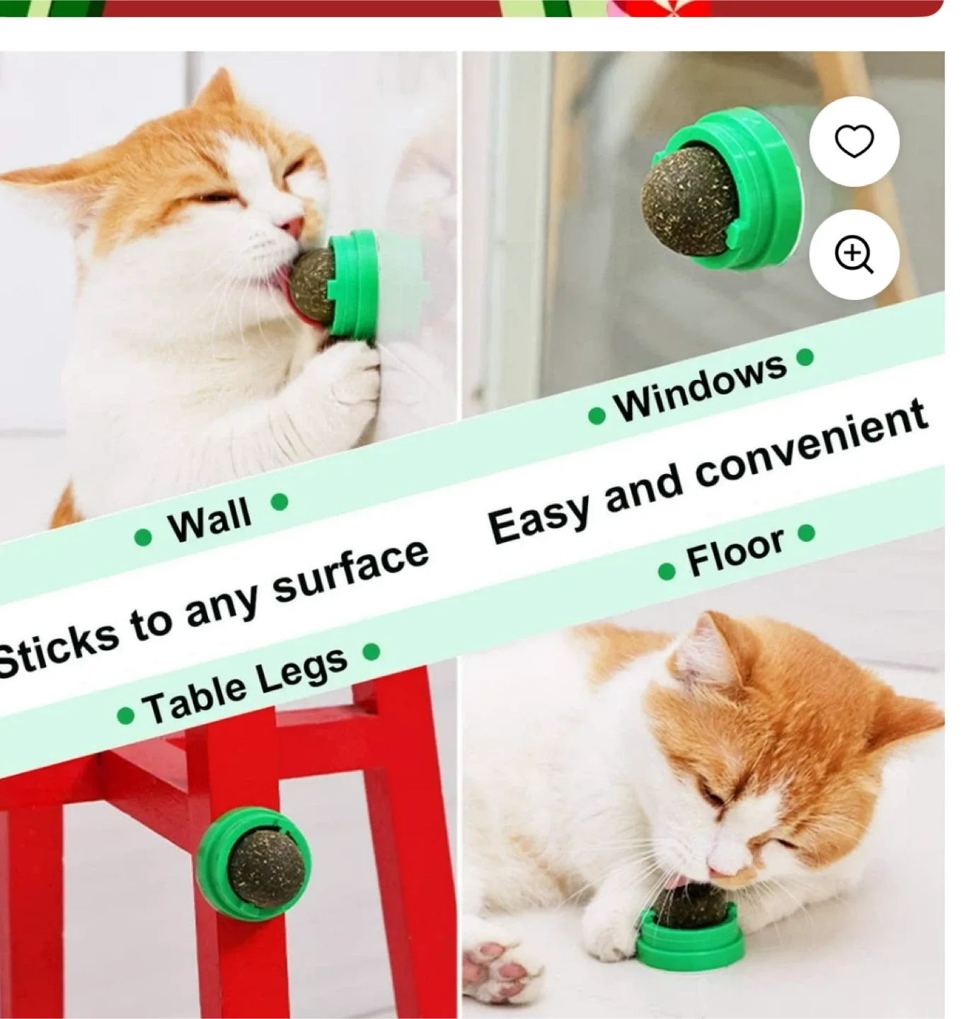 Catnip Ball Toy for Cats image indicator(9)