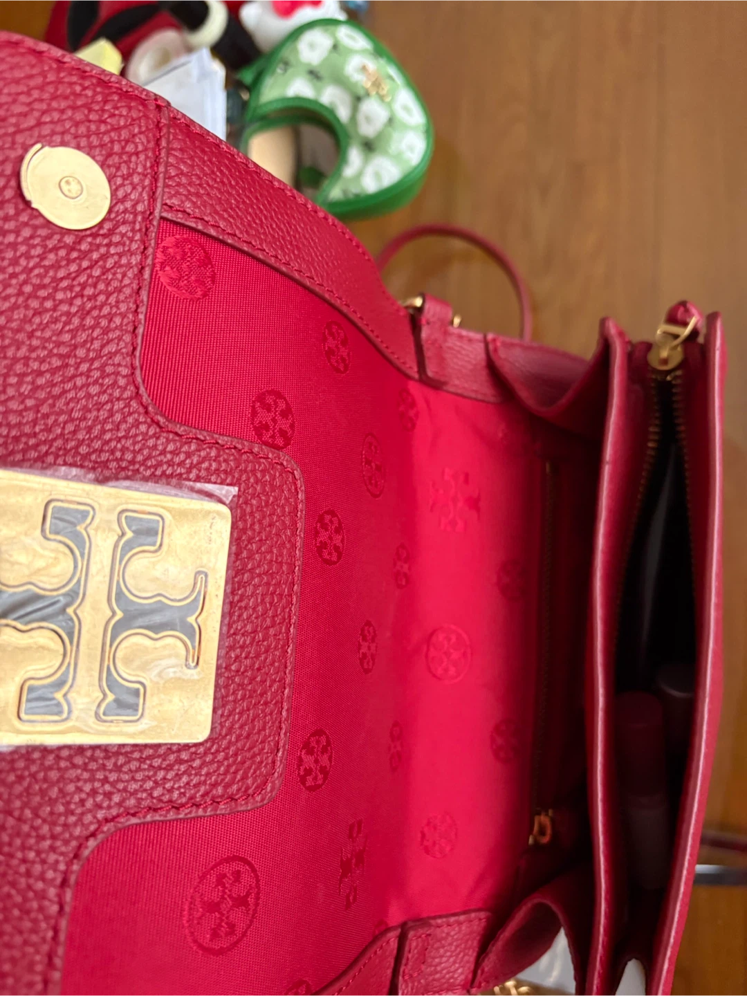 Tory Burch Red Leather Crossbody Bag - photo 2