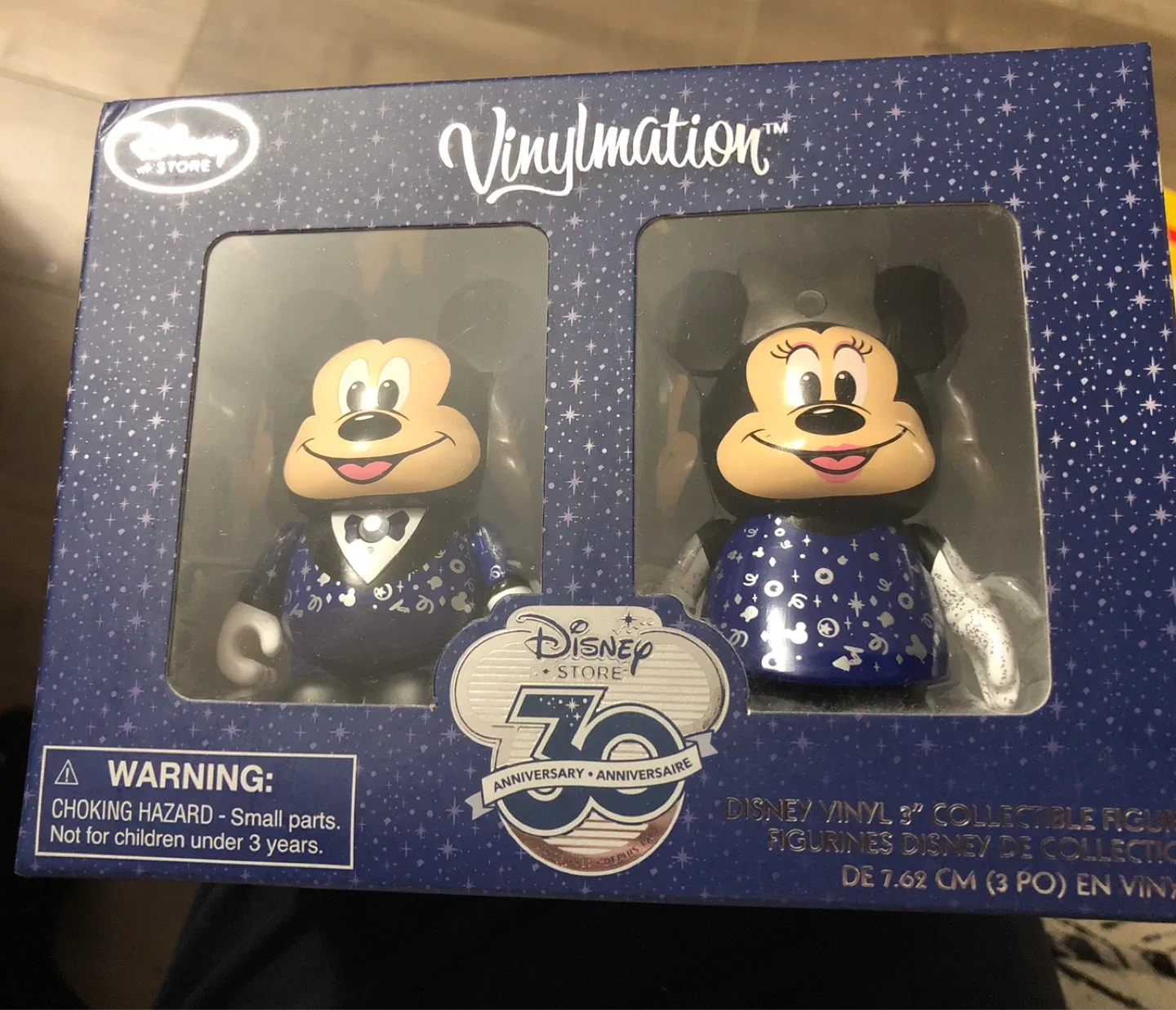 Disney Vinylmation  Anniversary Mickey & Minnie Figures