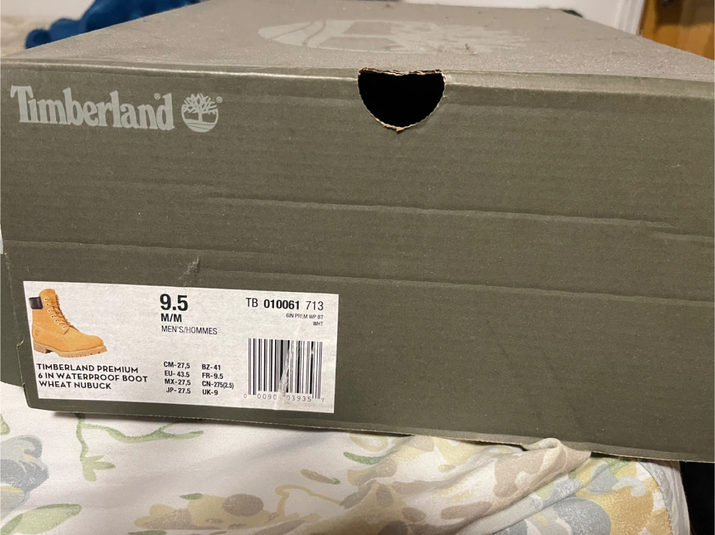 Timberland Premium 6 in Waterproof Boots - Size 9.5