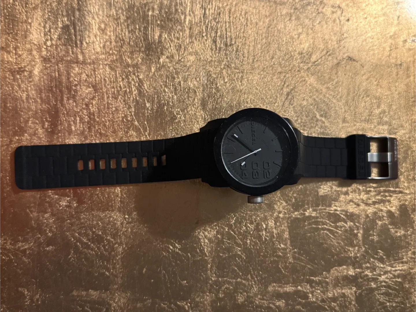 Diesel Black Digital Dial Watch