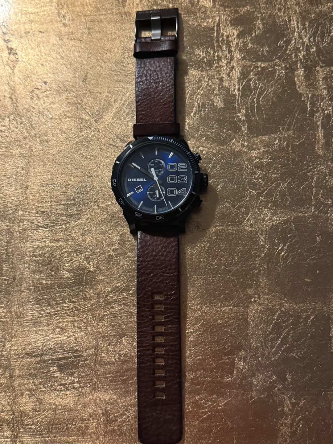 Diesel Brown Leather Watch