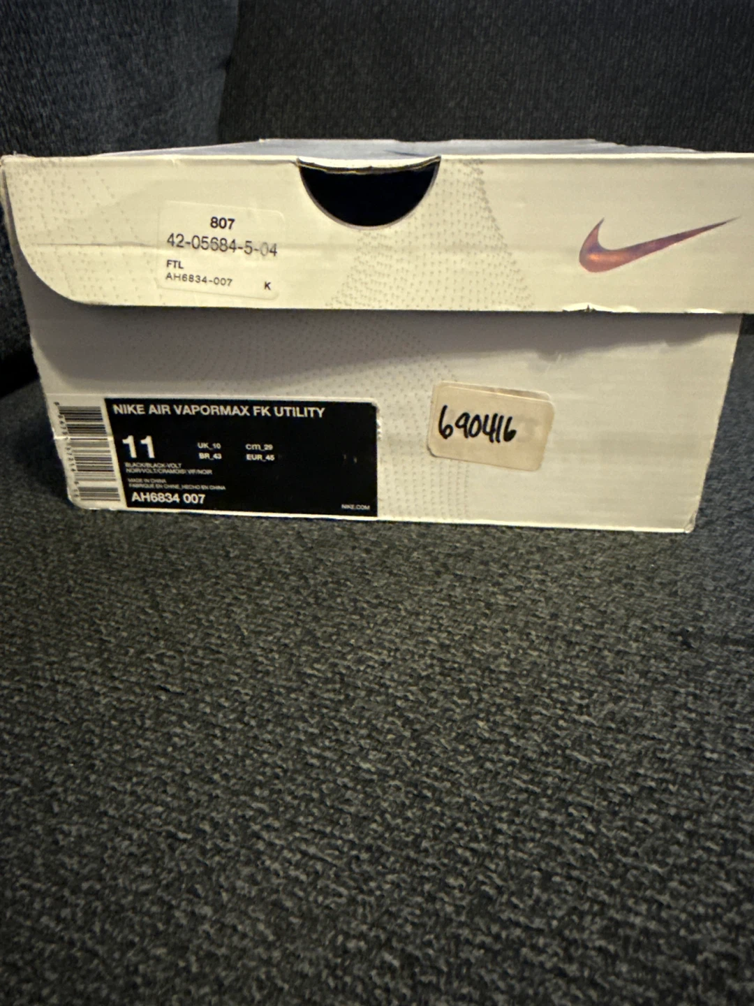 Nike Air Vapormax FK Utility Size 11 - photo 2