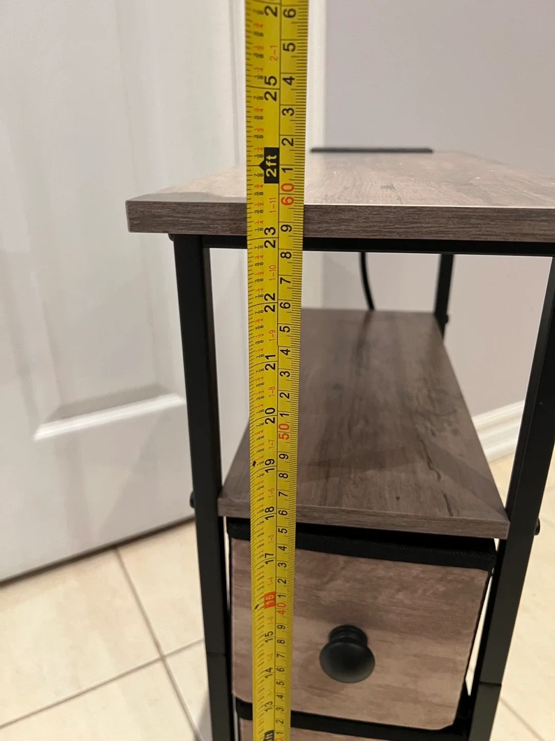 Side Table with Storage & USB Ports image indicator(8)