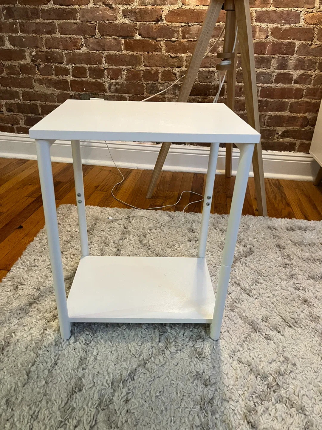 White Side Table