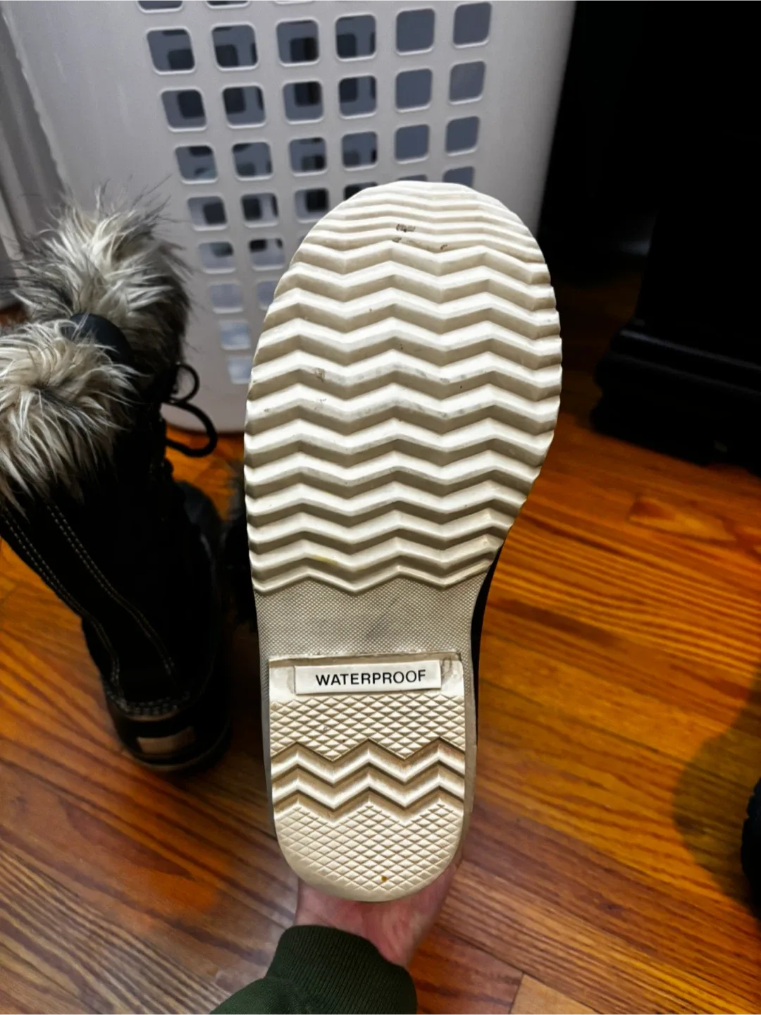 Sorel tall boots with fur - $50 - size 8 women’s image indicator(5)