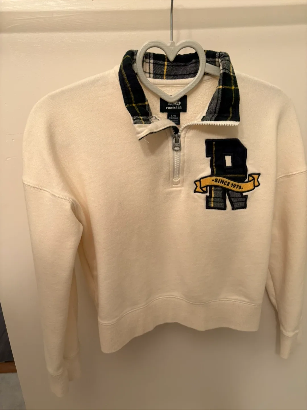 Roots Kids Cream Sweatshirt L/G