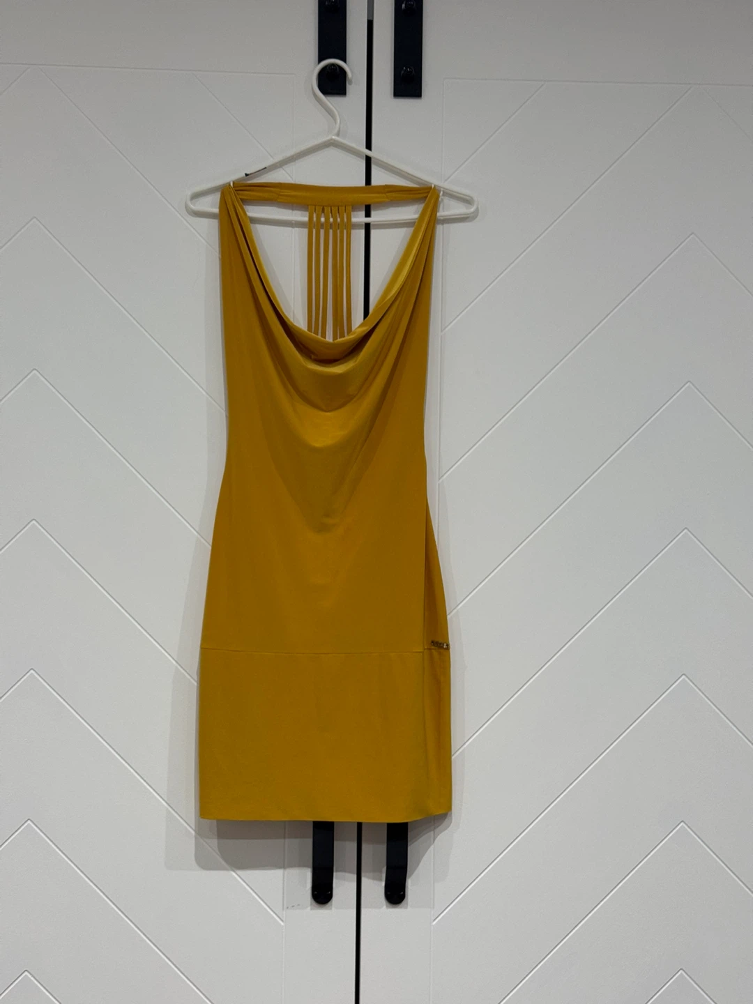 Mustard Yellow Halter Dress - photo 2