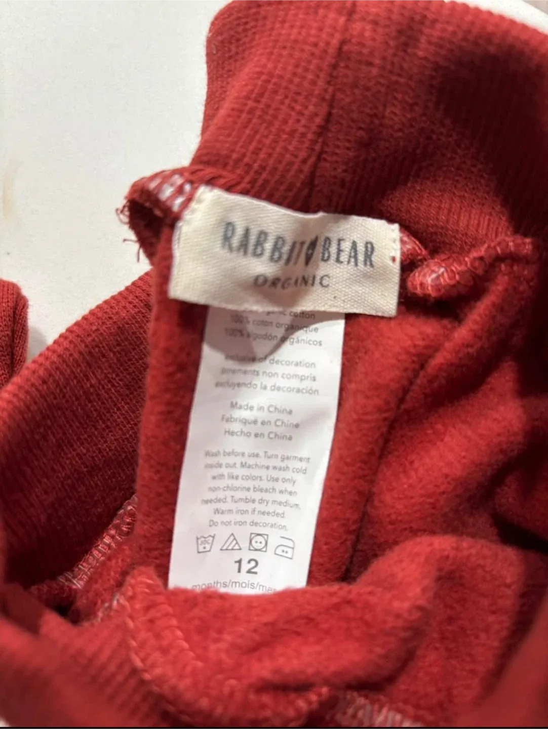 New Rabbit + Bear Organic Cotton Gingerbread Set - 12M image indicator(5)