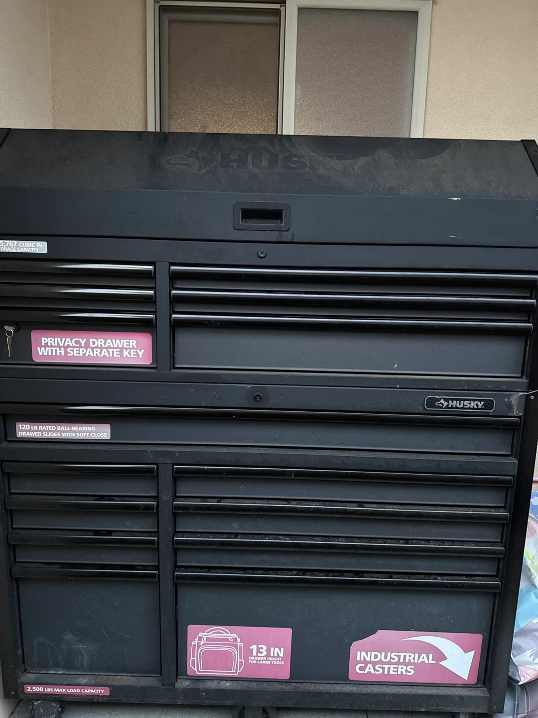 Husky Tool Chest - Black