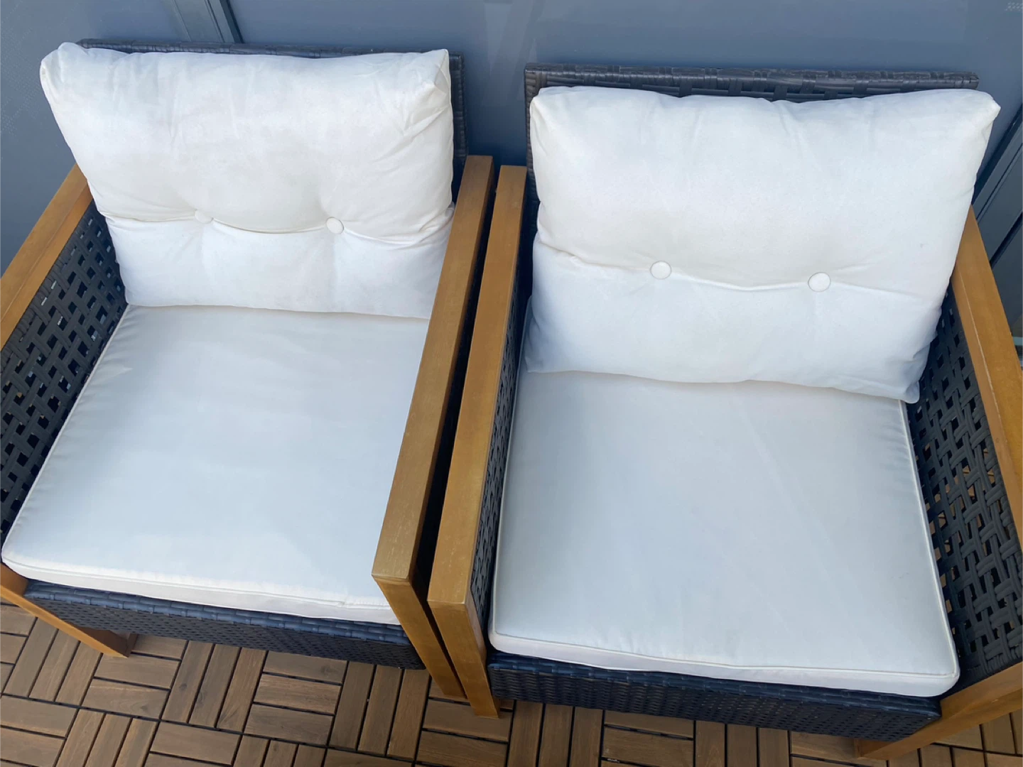 Outdoor Patio Set - Two Chairs & Table - photo 4