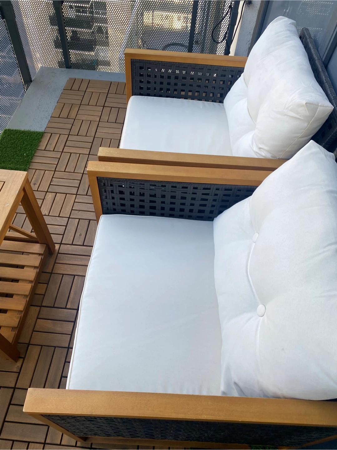 Outdoor Patio Set - Two Chairs & Table - photo 2