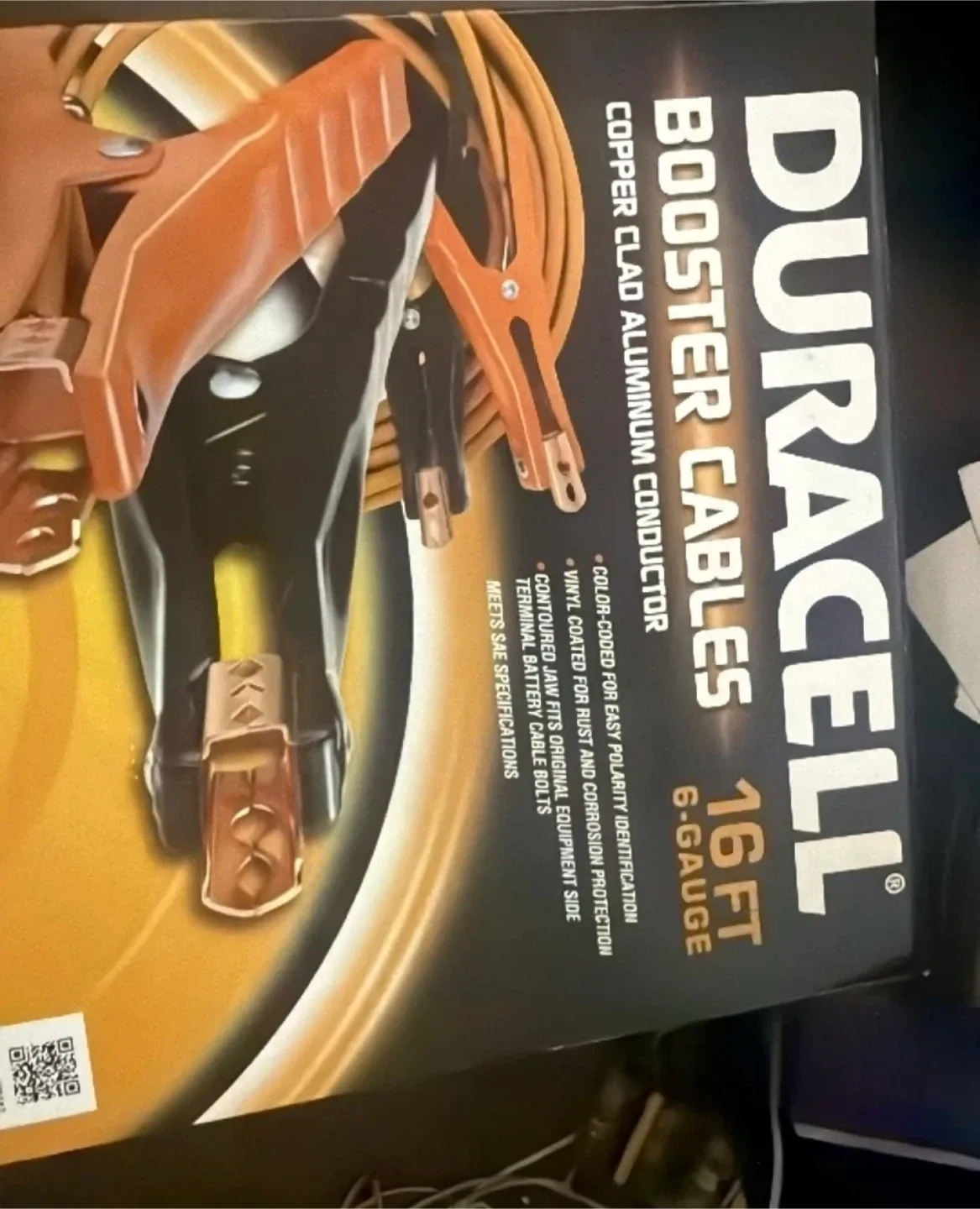 Duracell Booster Cables 16FT 6-Gauge image indicator(3)