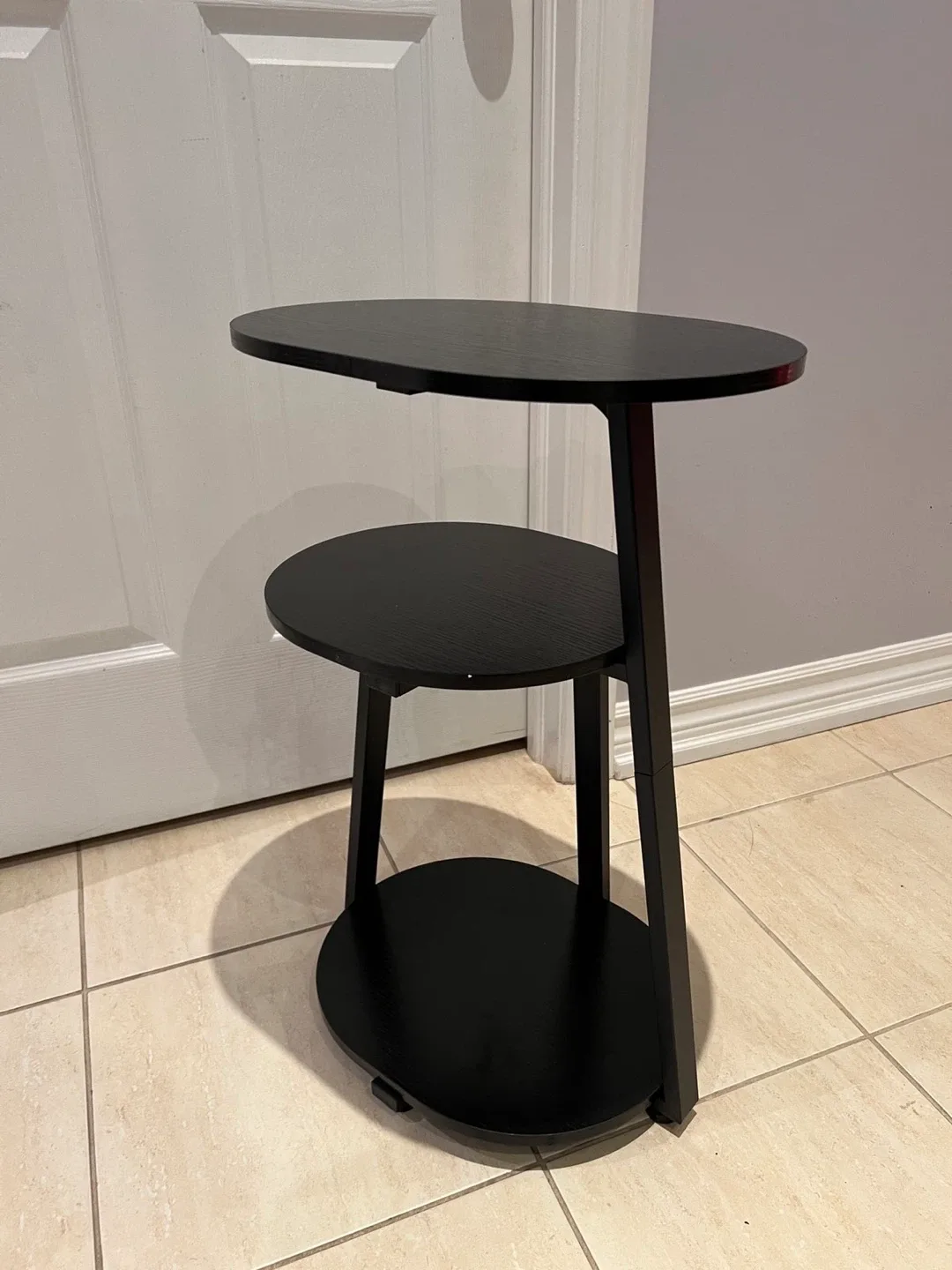 Black Side Table - 26 Inches Tall image indicator(4)