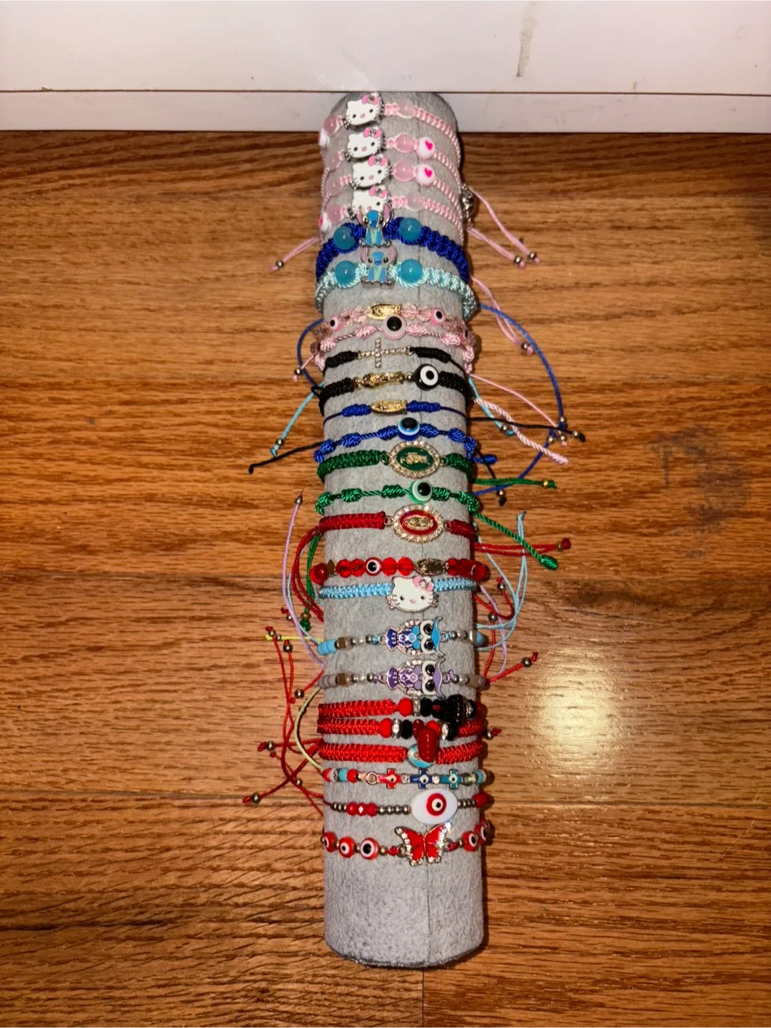 Handmade Beaded Charm Bracelets