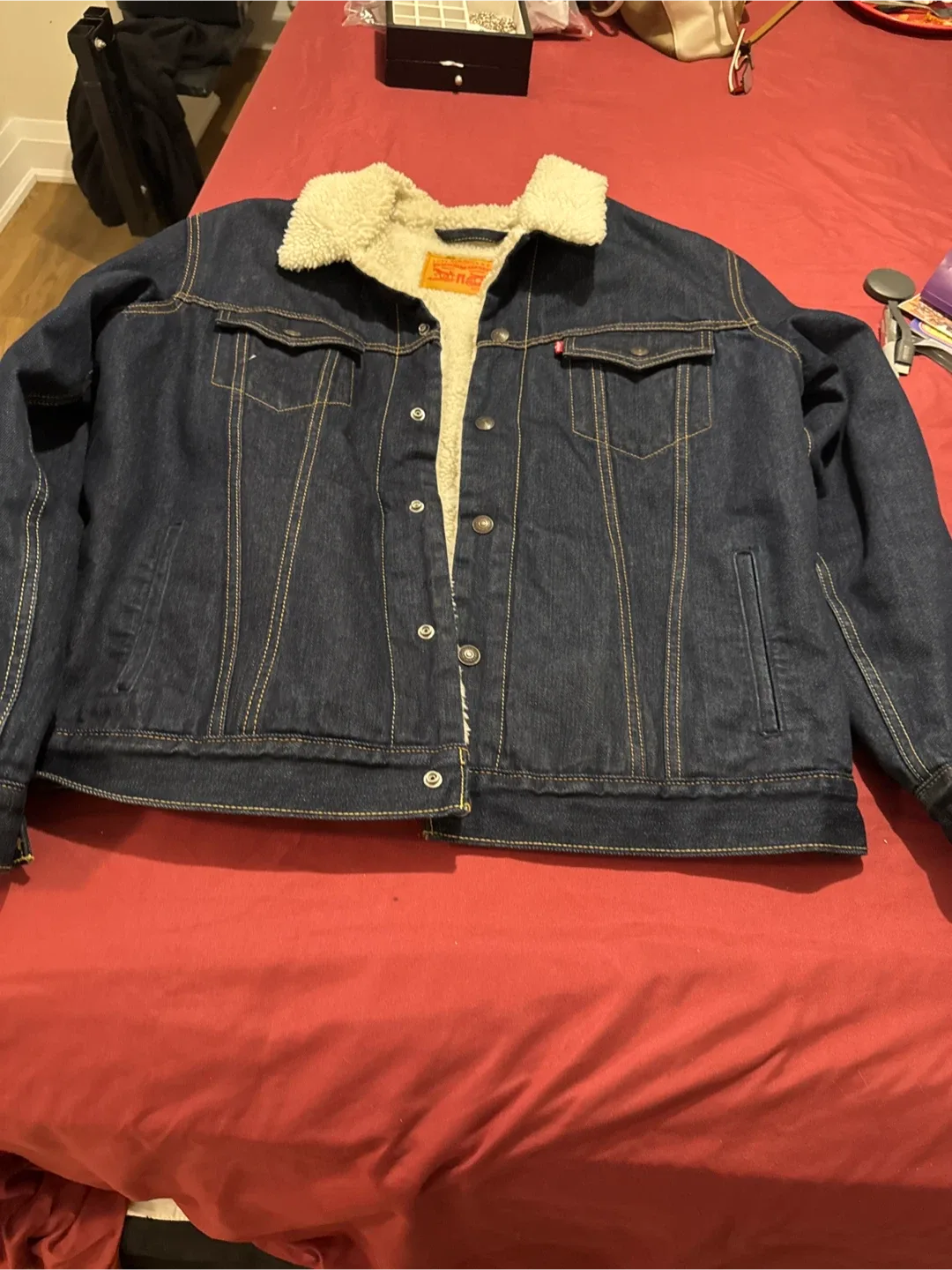 Levi Strauss & Co. Sherpa Trucker Jacket - Size L