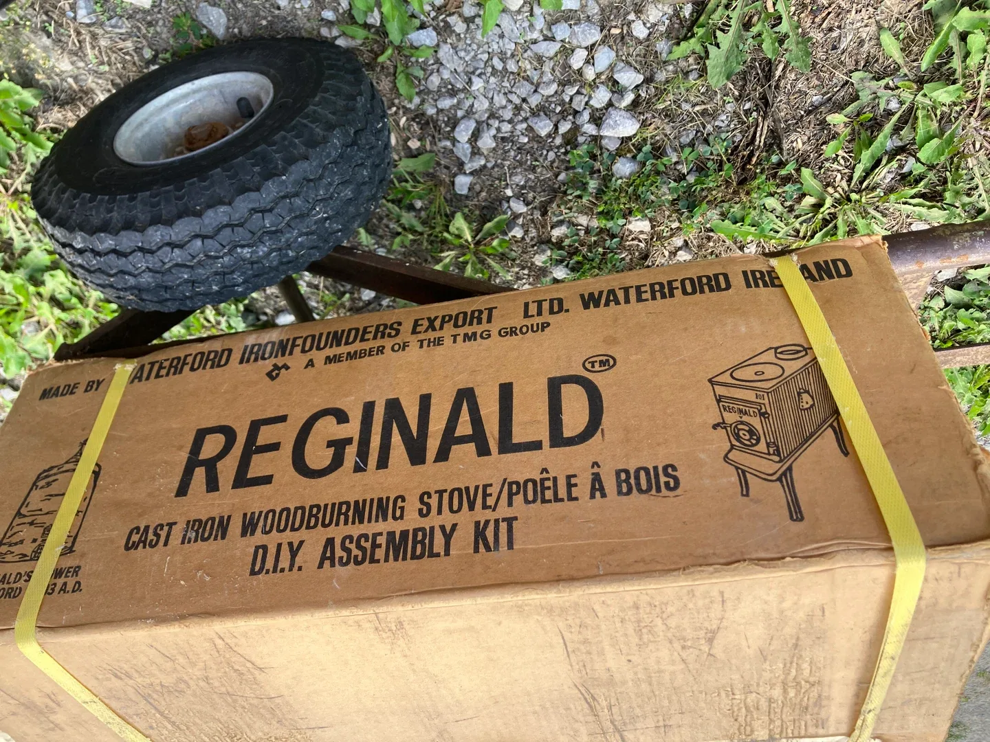 Reginald Cast Iron Woodburning Stove - DIY Kit image indicator(3)