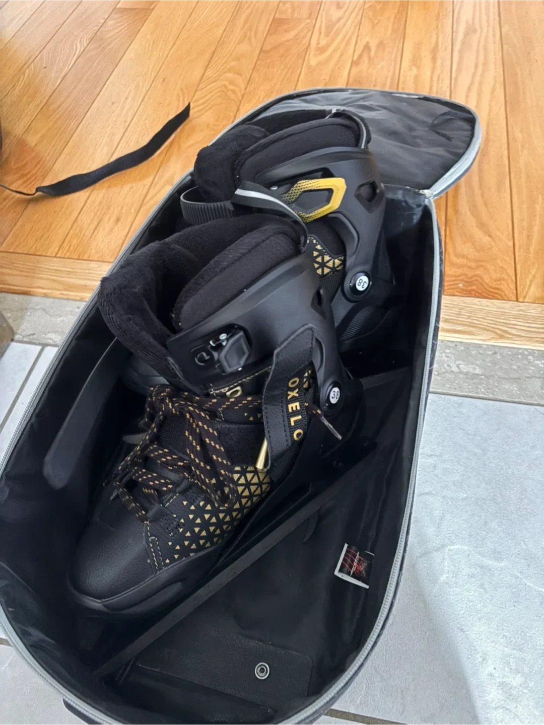 Oxelo Inline Skates with Spiderman bag