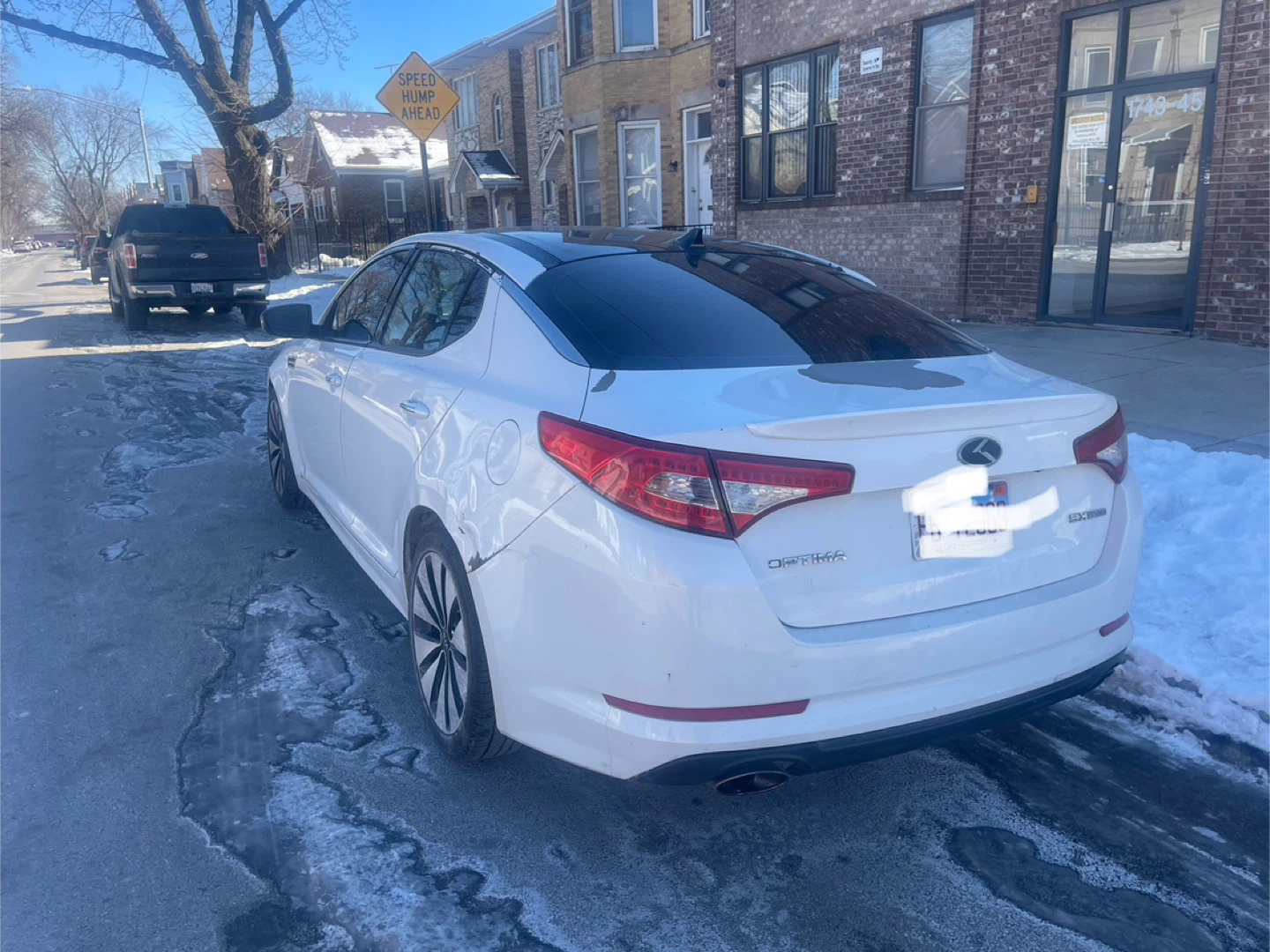 Used White Kia Optima Sedan - photo 4