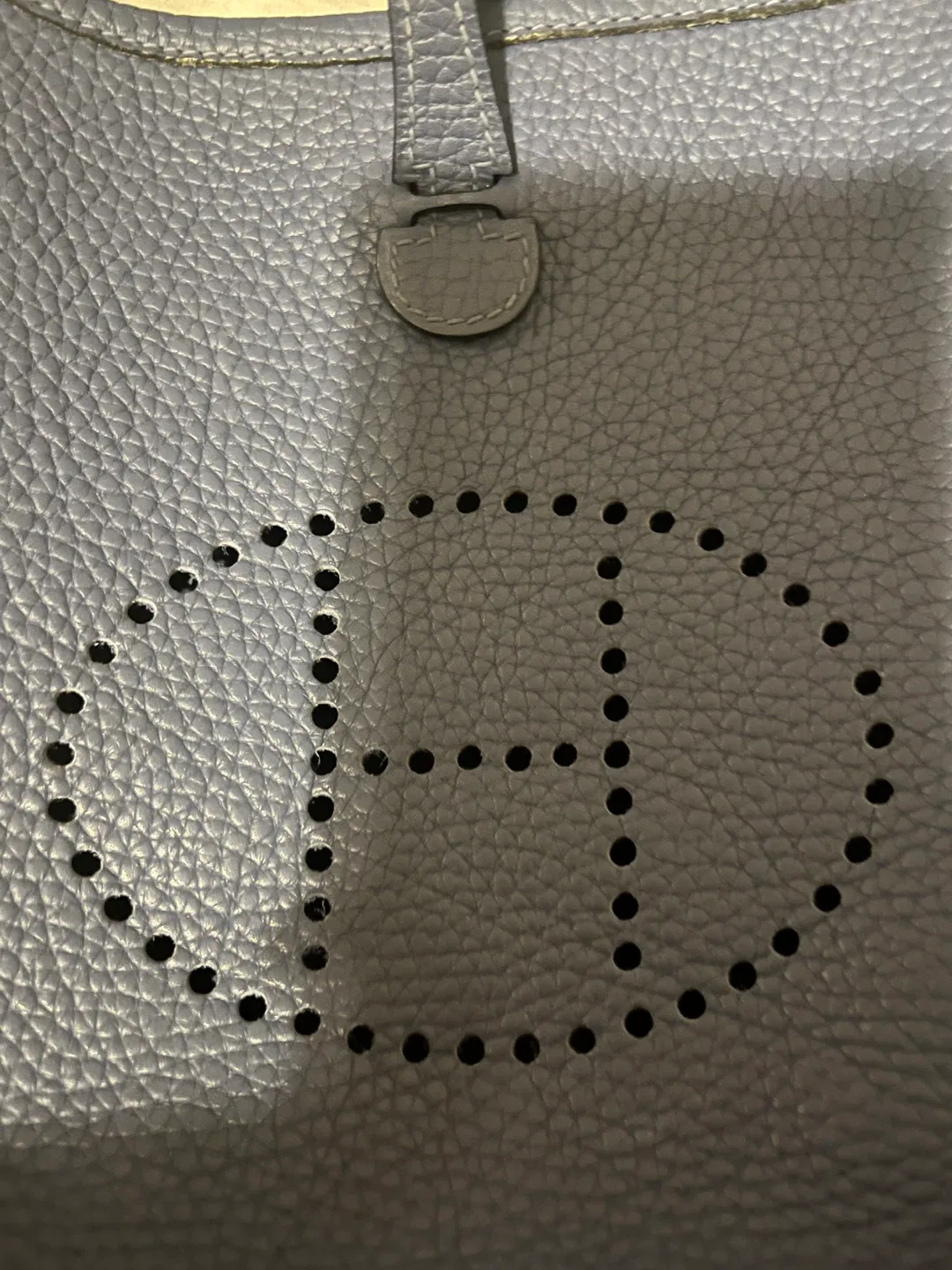 Hermès Blue Leather TPM crossbody  Bag image indicator(5)