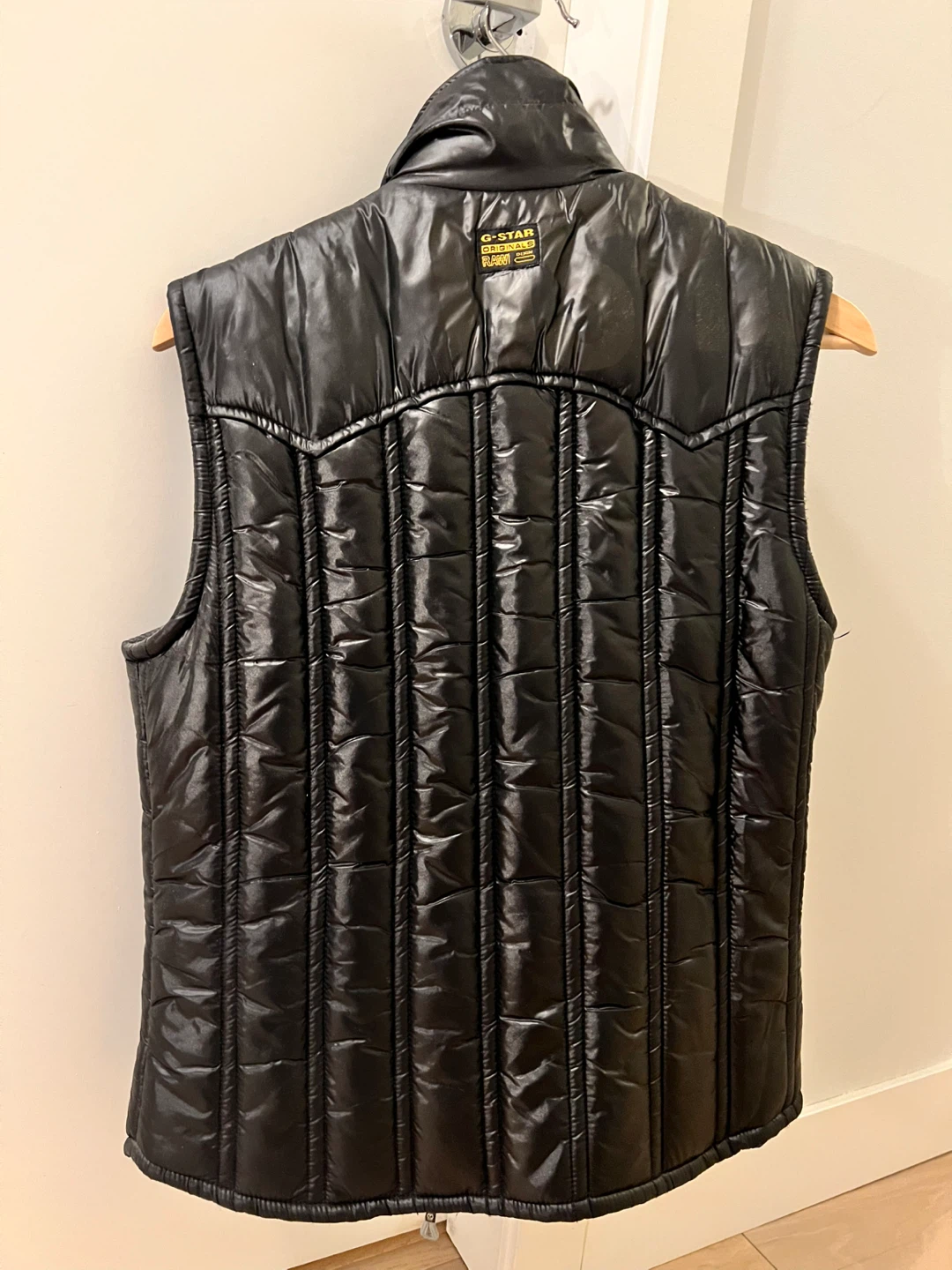 G-Star Raw Black Padded Vest Size S - photo 2