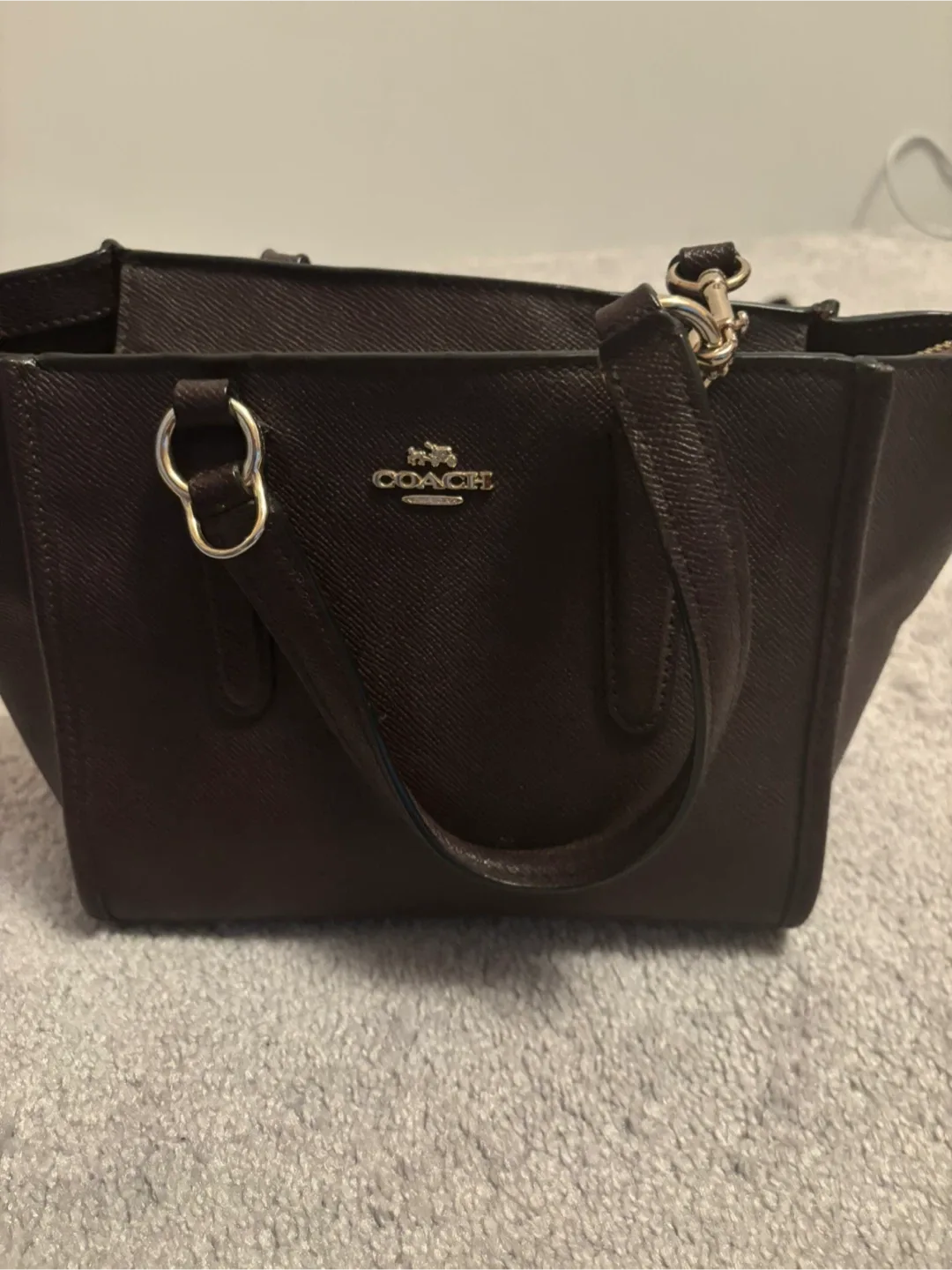 Coach Satchel Handbag - Brown