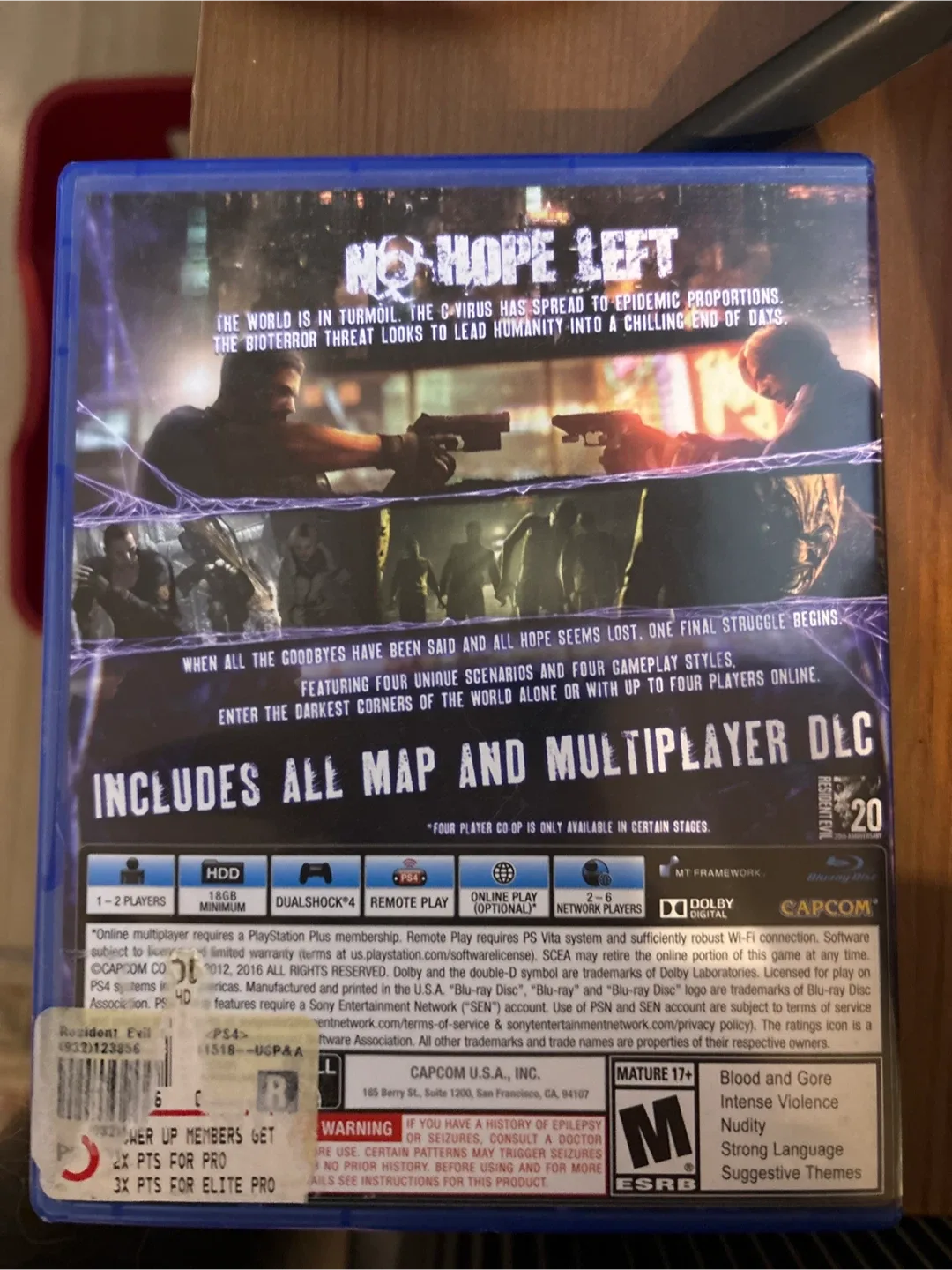 Unopened Resident Evil 6 - PS4 Game image indicator(2)