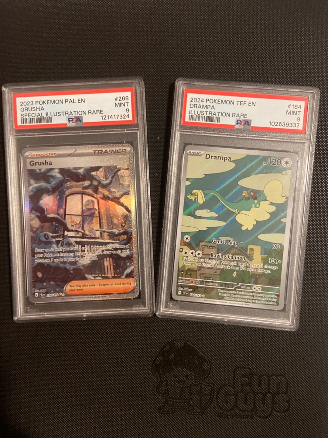 PSA Graded Pokemon Cards - Grusha & Drampa