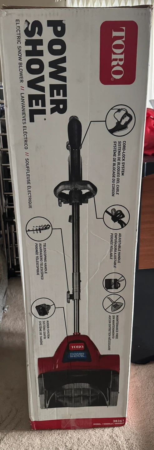 Toro Power Shovel Electric Snow Blower - photo 2