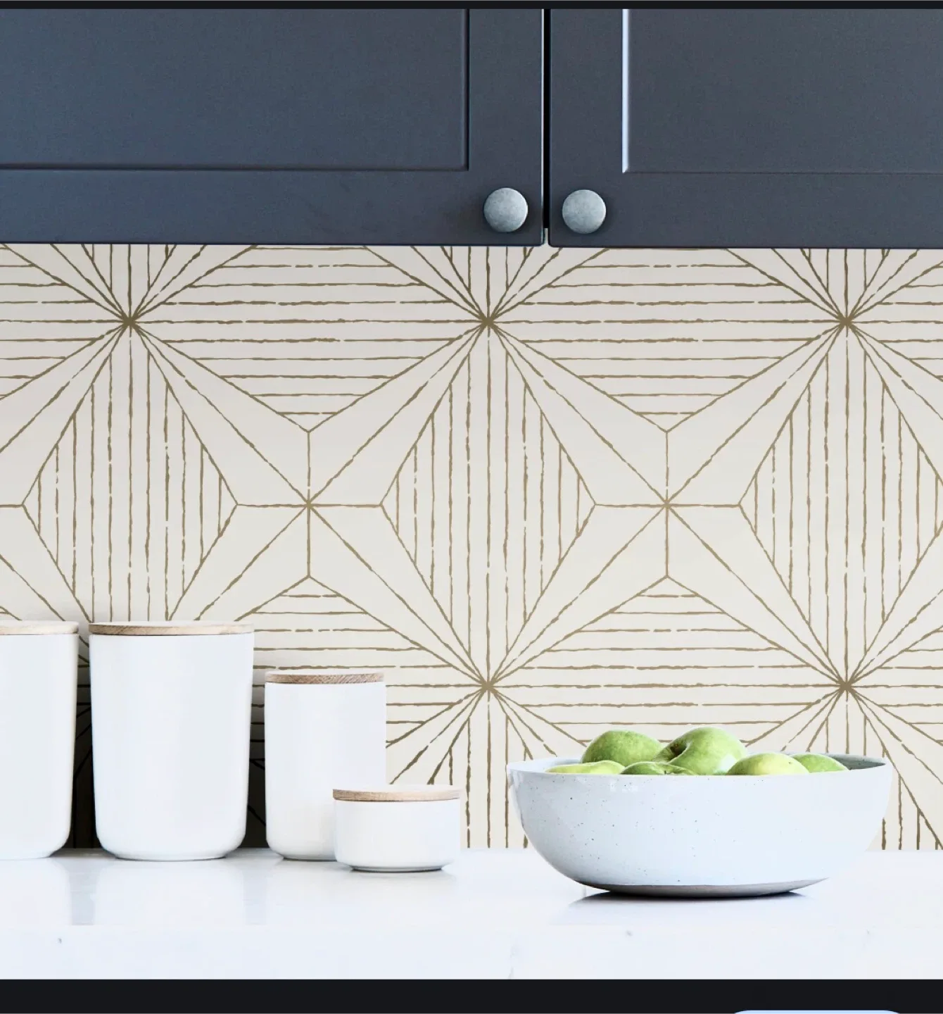 Modern backsplash with golden lines image indicator(2)