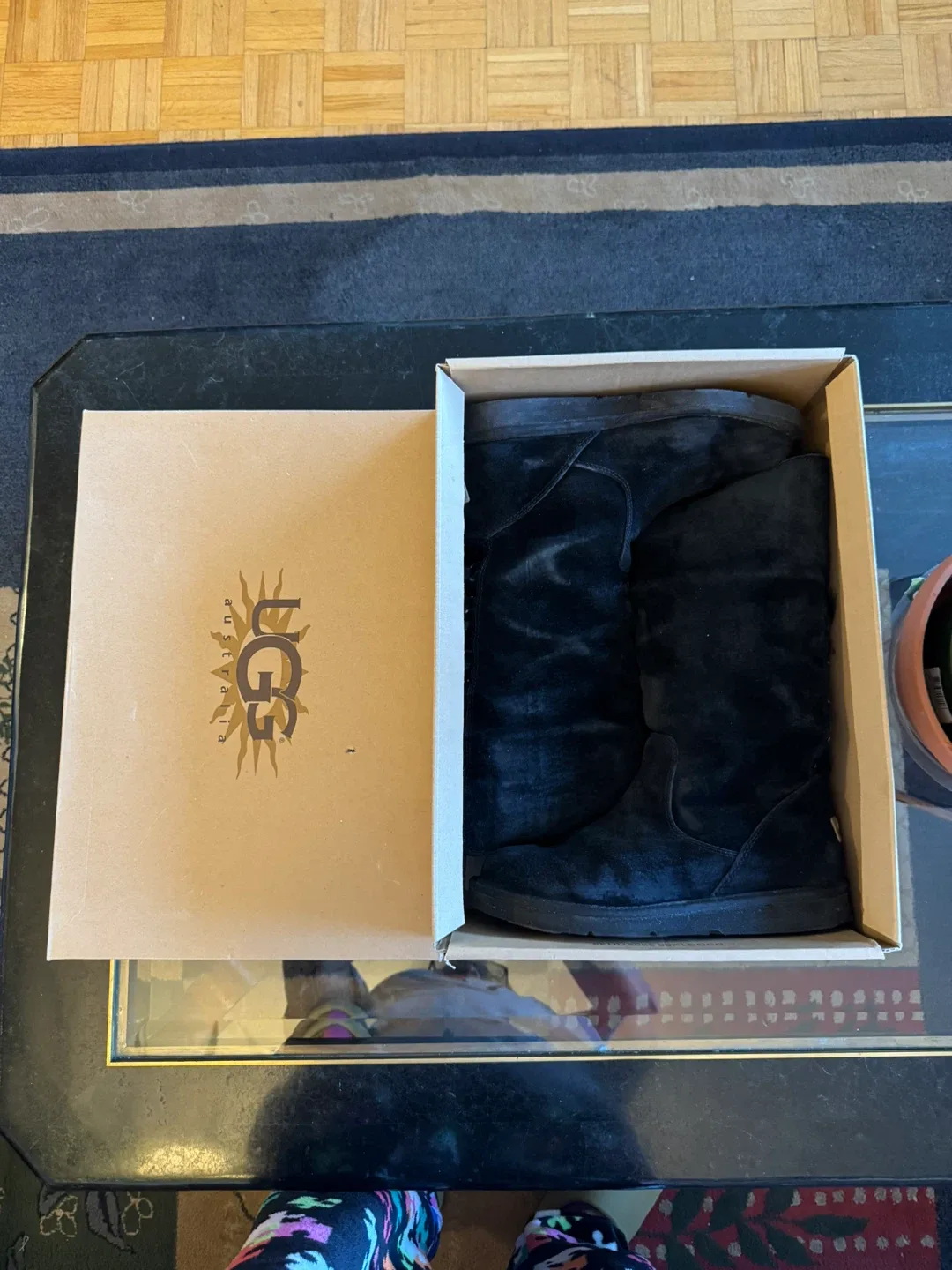 UGG Roseberry 5734 Black Boots - Size 7 image indicator(2)