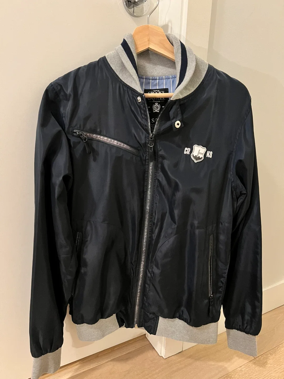 Crooks & Castles Bomber Jacket - Size S/P