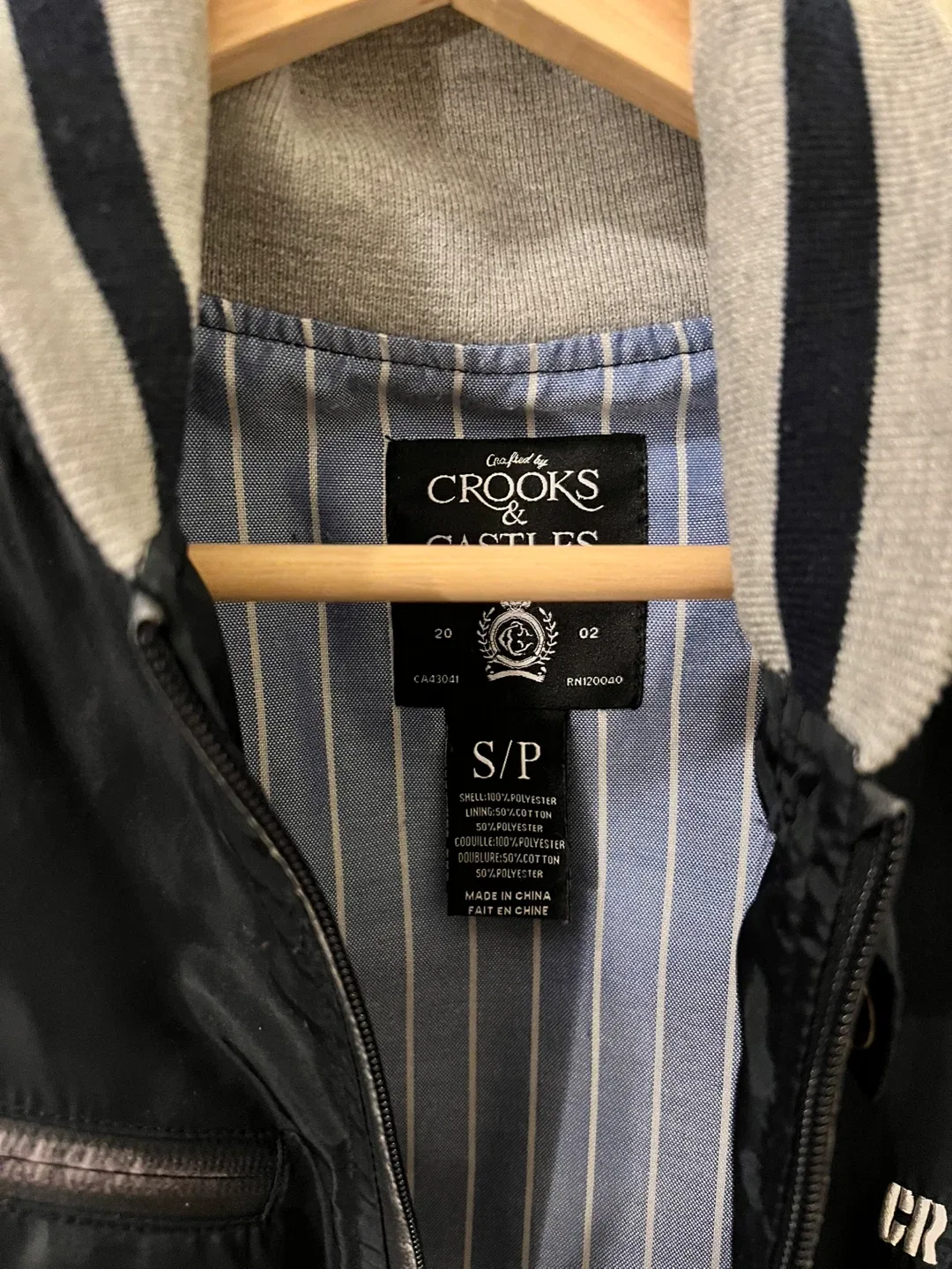 Crooks & Castles Bomber Jacket - Size S/P image indicator(4)