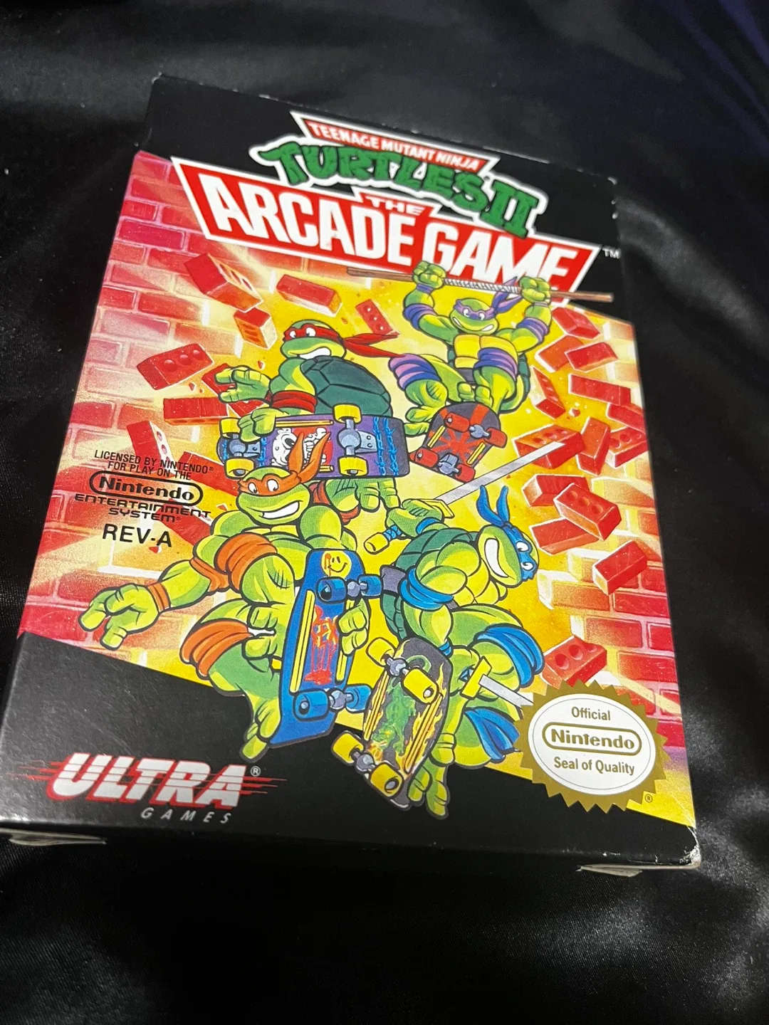 Teenage Mutant Ninja Turtles II NES Game