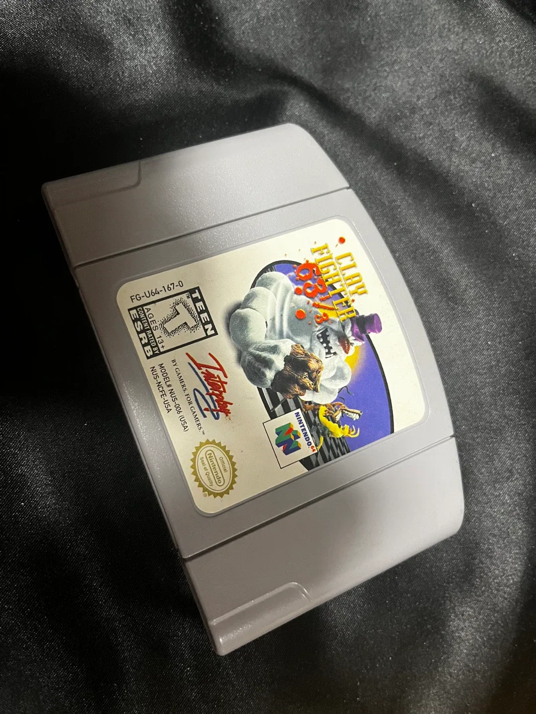 ClayFighter 63 1/3 N64 Game