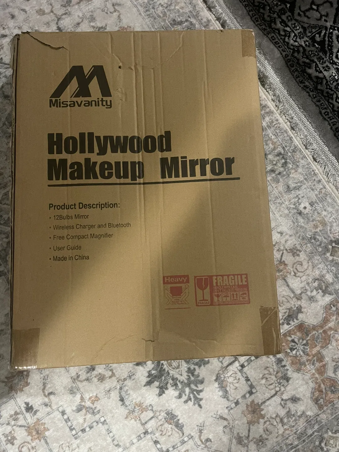 Misavanity Hollywood Makeup Mirror image indicator(4)