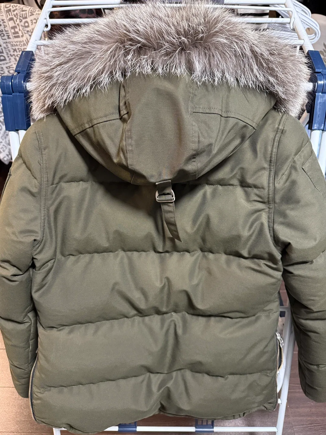 🔥 Moose Knuckles Winter Jacket – Army Green 🔥 image indicator(2)