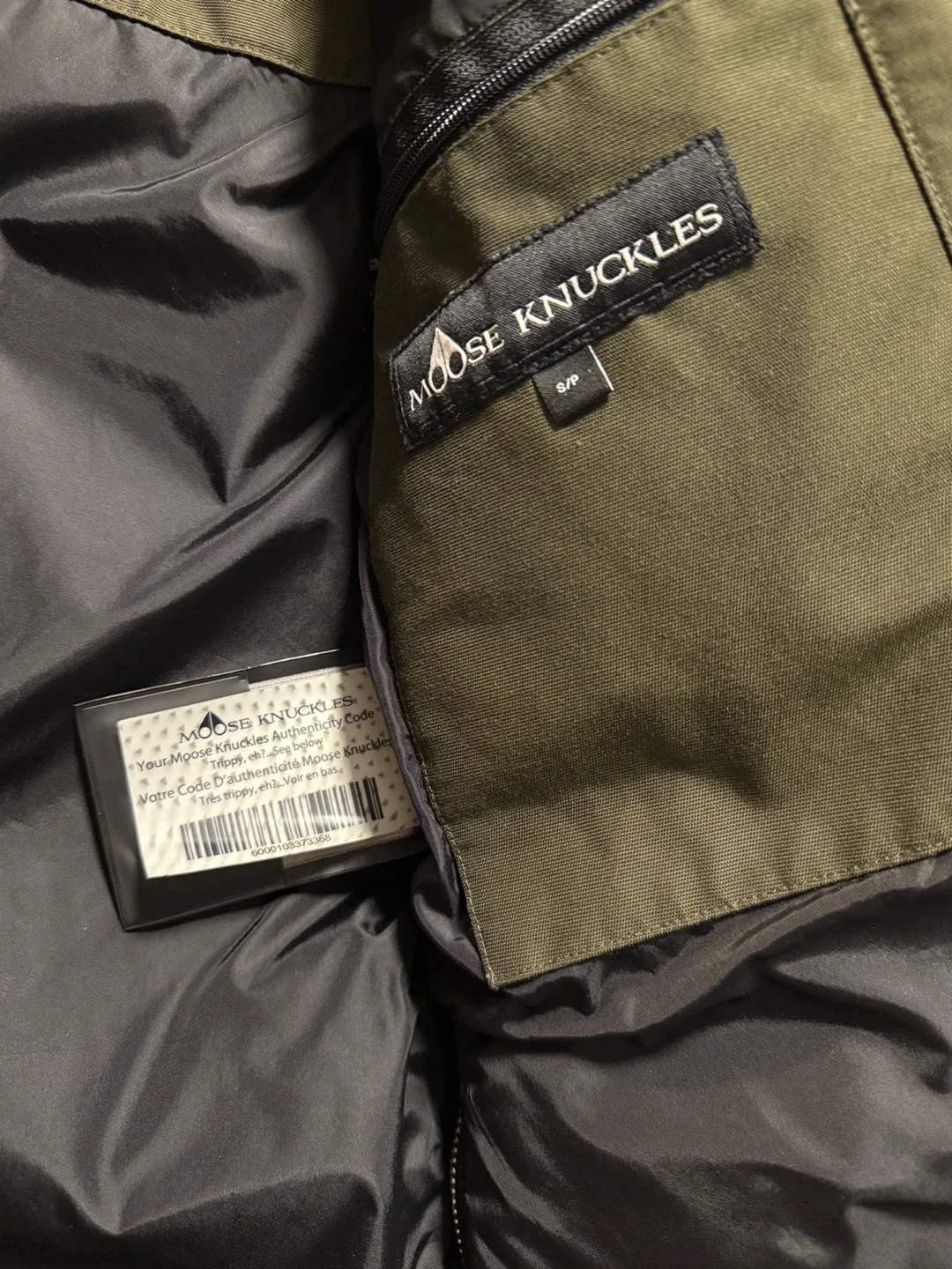 🔥 Moose Knuckles Winter Jacket – Army Green 🔥 image indicator(3)