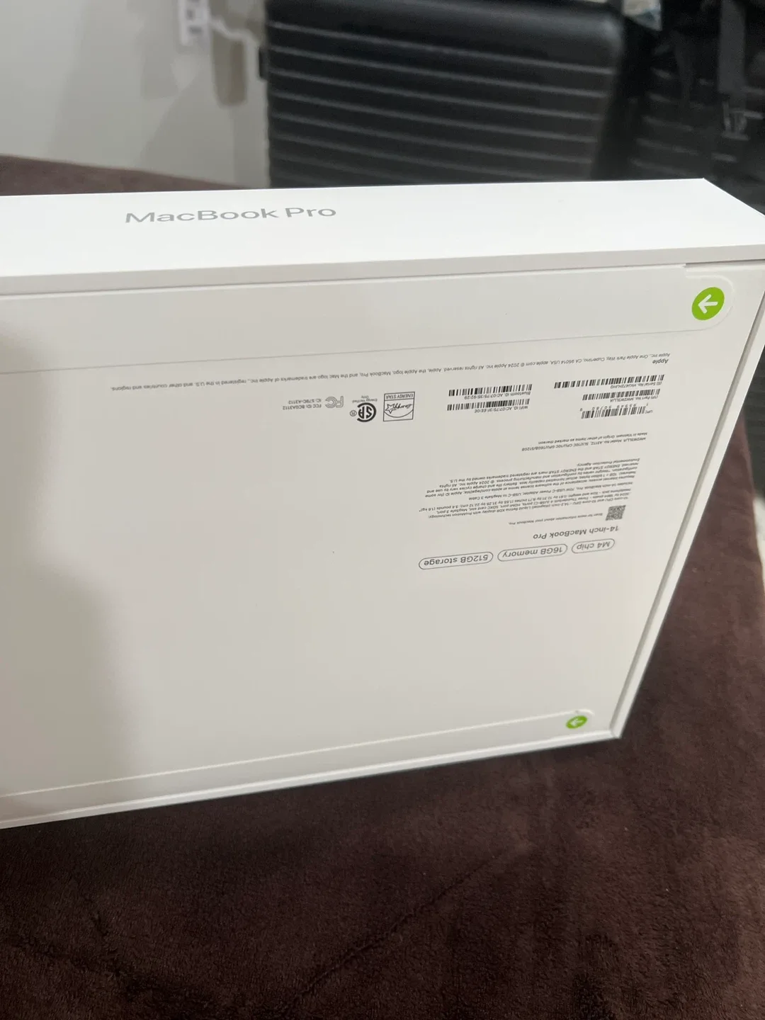 New Box of Apple MacBook Pro 14" 512GB image indicator(2)