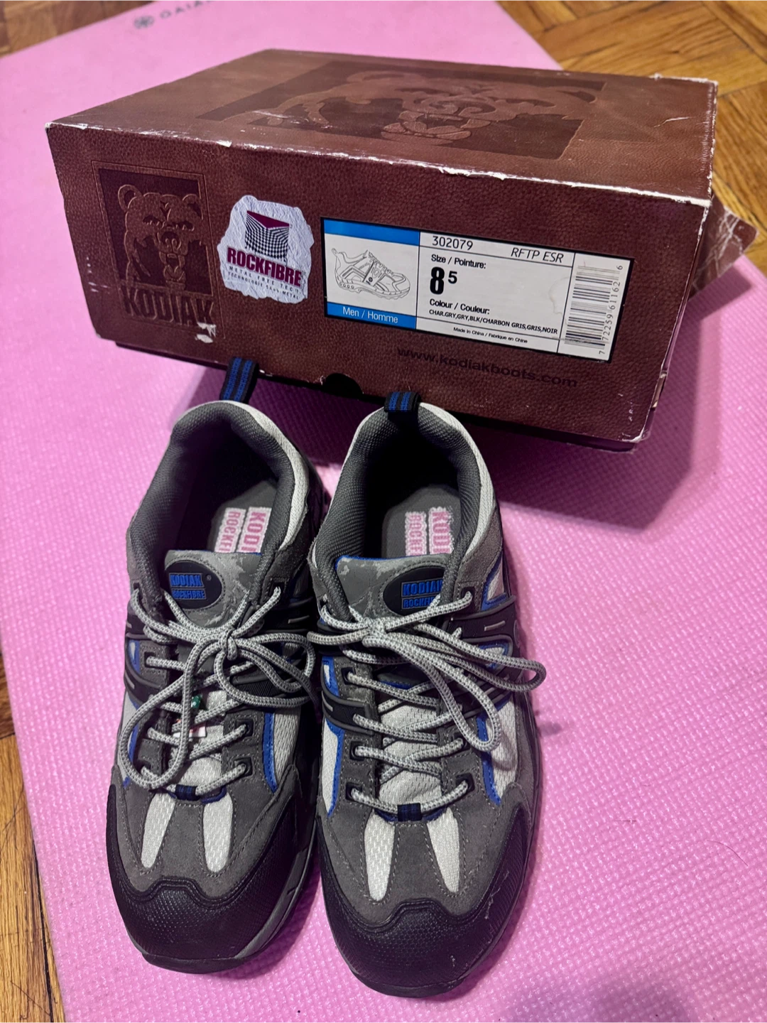 Kodiak Men Safety Toe Work Shoe