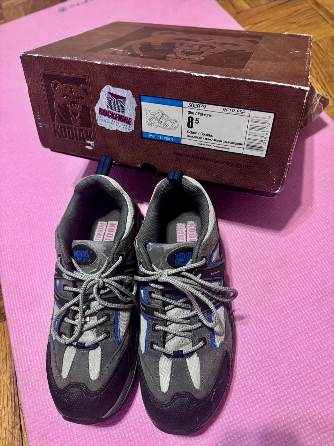 Kodiak Men Safety Toe Work Shoe