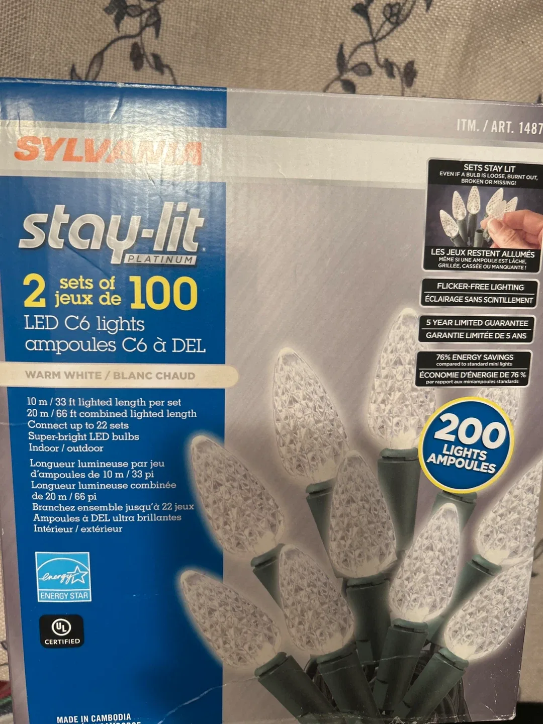 Christmas lights - Warm White