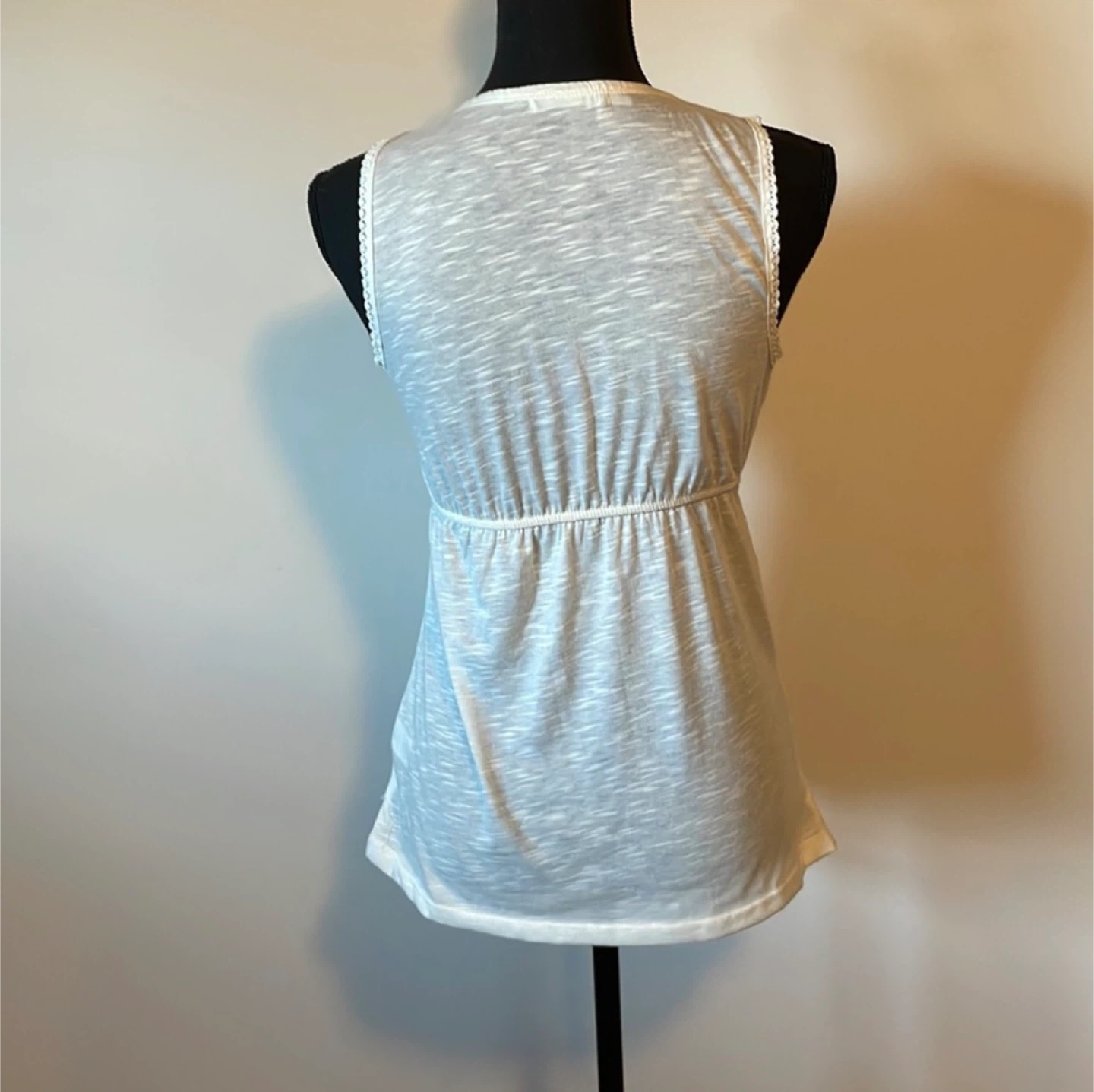 Maurice's White Lace Sleeveless Top - Size S - photo 3